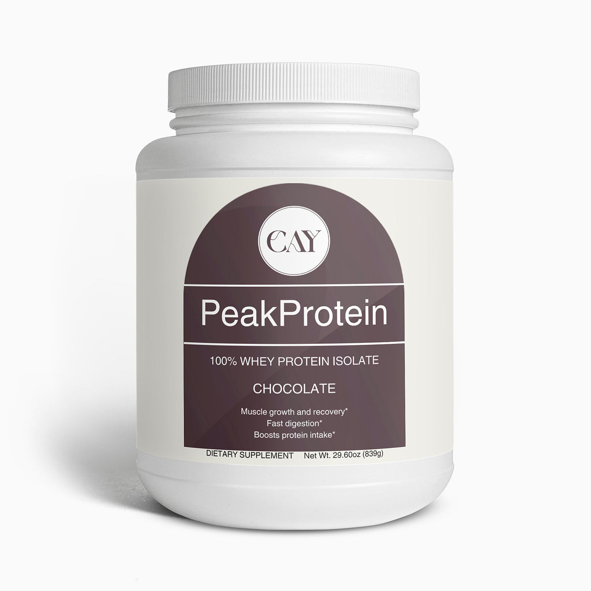 PeakProtein 100% Whey Protein Isolate (Chocolate)