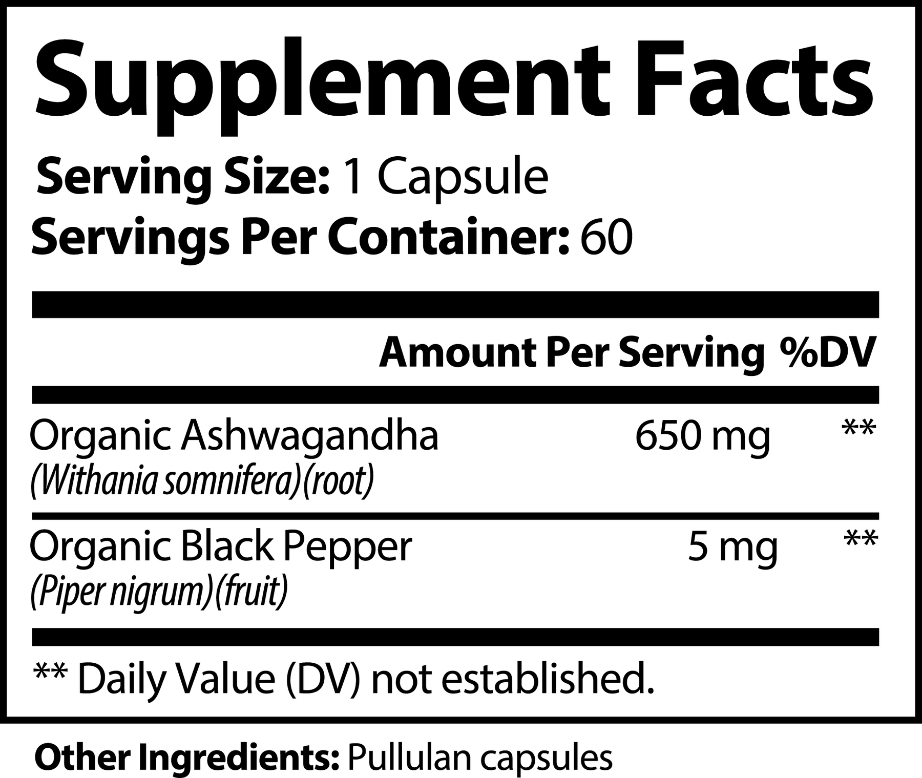 Revitalize - Ashwagandha